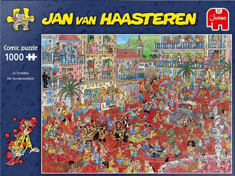 Jan Van Haasteren - La Tomatina | 1000 mcx