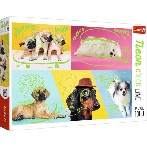 Chiens excentriques - Neon Color Line | 1000 mcx