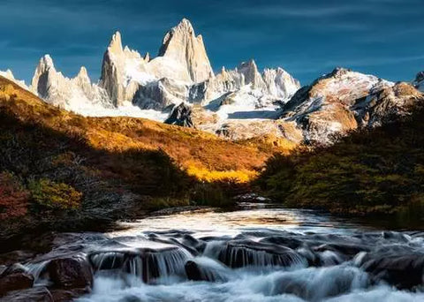Belles montagnes : Mont Fitz Roy, Patagonie | 1000 mcx