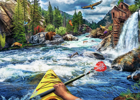 Kayak en eaux vives | 1000 mcx
