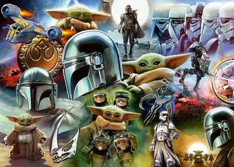 Star Wars - Le Mandalorian et Grogu | 1000 mcx
