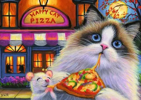 Happy cat pizza | 35 mcx