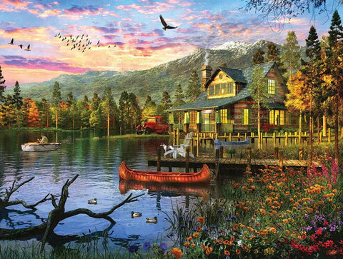Coucher de soleil au chalet | 500XL mcx