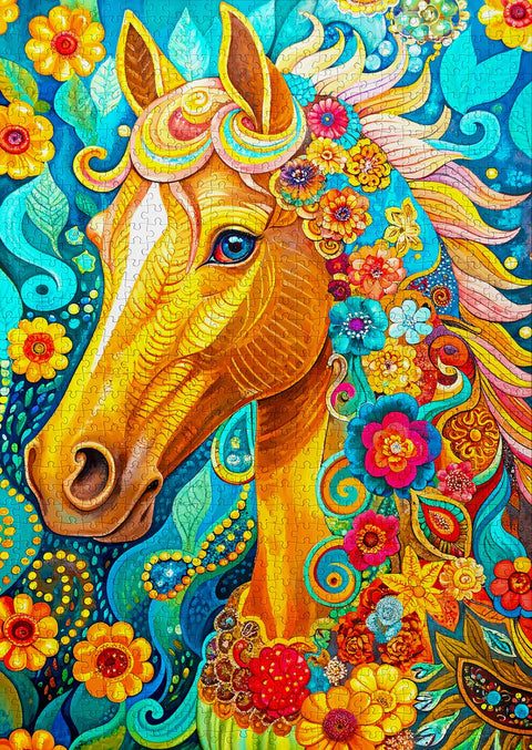 Crinière en fleurs | 1000 mcx