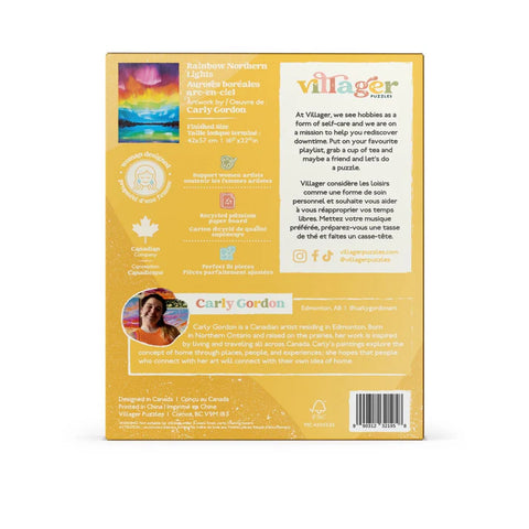 Aurores boréales arc-en-ciel | 500 mcx