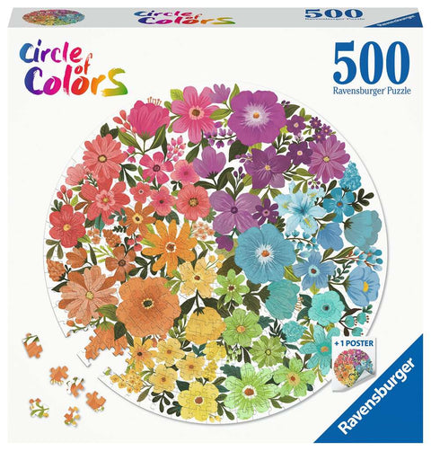 Cercle de couleurs - Fleurs | 500 mcx