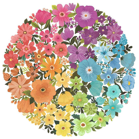 Cercle de couleurs - Fleurs | 500 mcx