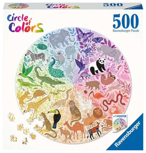 Cercle de couleurs - Animaux | 500 mcx