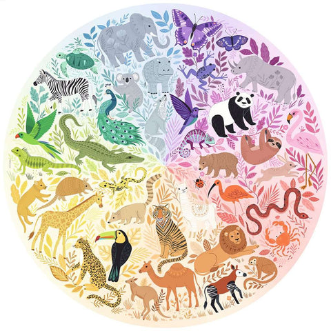 Cercle de couleurs - Animaux | 500 mcx