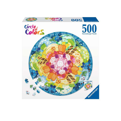 Cercle de couleurs - Crème glacée | 500 mcx