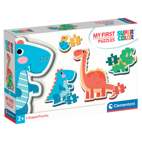 Mon premier puzzle - Dinosaures | 4 mini-puzzle