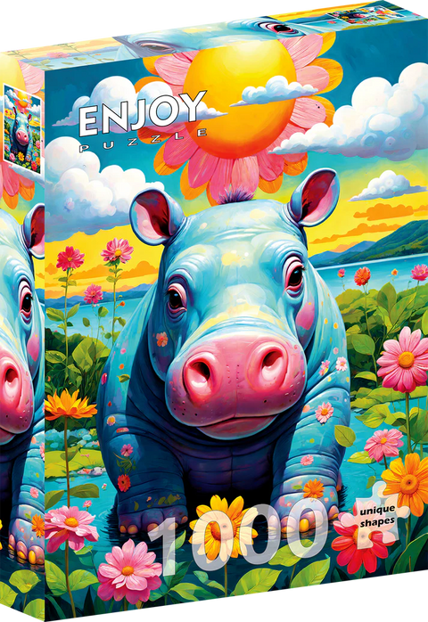 Hippo ensoleillé | 1000 mcx