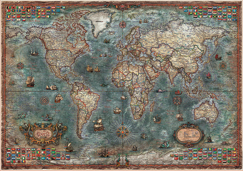 Mappemonde historique | 8000 mcx
