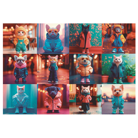 Animaux fashion | 200 mcx