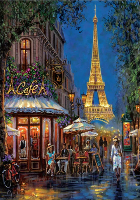 Nuit au café Eiffel | 500 mcx