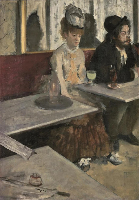 Degas - Dans un café | 1000 mcx