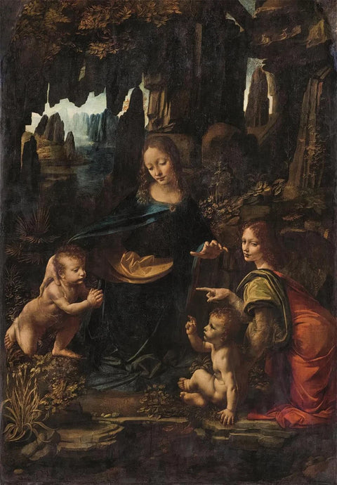 Da Vinci - La vierge aux rochers | 1000 mcx
