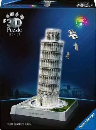 Tour de Pise - 3D avec LED