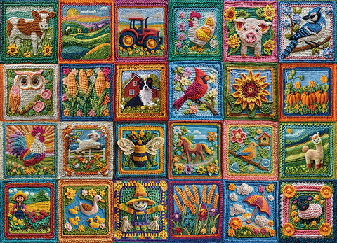 La vie à la campagne au crochet  | 1000 mcx