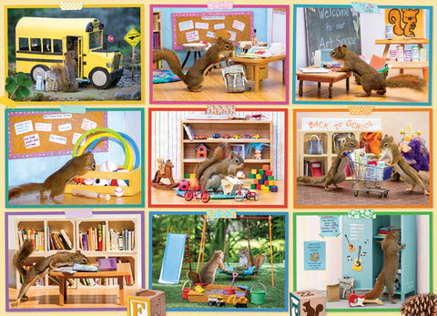 Écureuils à l'école | 1000 mcx