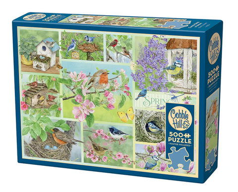 Les oiseaux du jardin au printemps | 500XL mcx