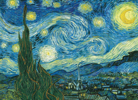 Van Gogh - La nuit étoilée | 1000 mcx