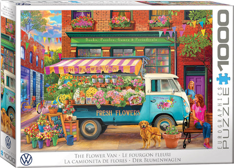 Le fourgon fleuri | 1000 mcx