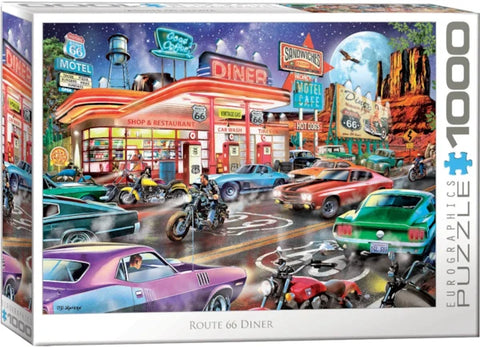 Diner sur la route 66 | 1000 mcx