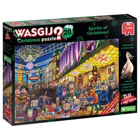 Wasgij Christmas #20 - Les esprits de Noël ! | 2 x 1000 mcx