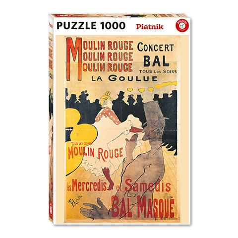 Toulouse-Lautrec - La Goulue | 1000 mcx