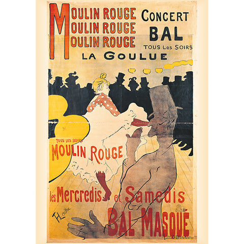 Toulouse-Lautrec - La Goulue | 1000 mcx