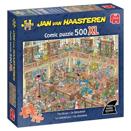 Jan Van Haasteren -La bibliothèque | 500 XL mcx