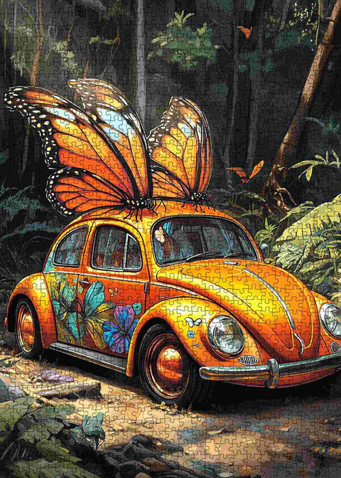 Coccinelle et papillons | 1000 mcx