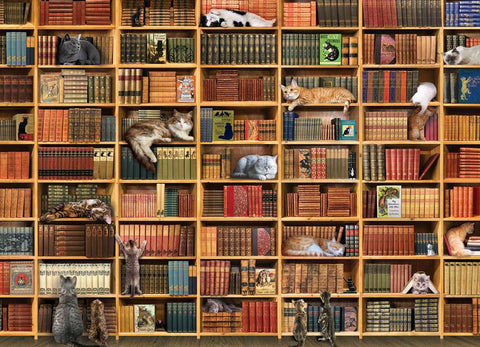 La bibliothèque des chats | 1000 mcx