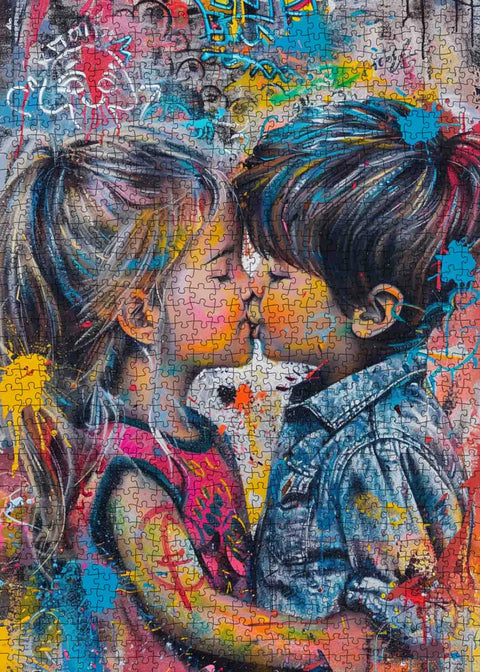 Joli baiser graffiti | 1000 mcx