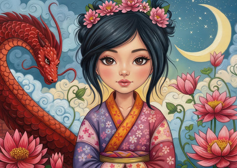 Beauté de la lune du dragon | 1000 mcx