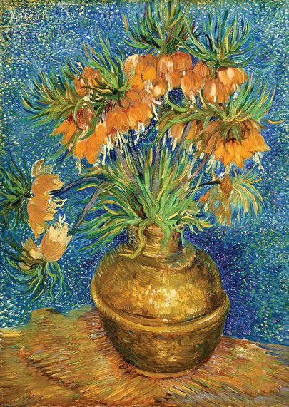 Van Gogh - Fritillaires dans un vase en cuivre | 1000 mcx