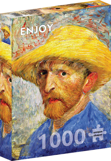 Van Gogh - Autoportrait avc un chapeau de paille | 1000 mcx