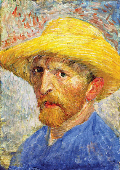 Van Gogh - Autoportrait avc un chapeau de paille | 1000 mcx
