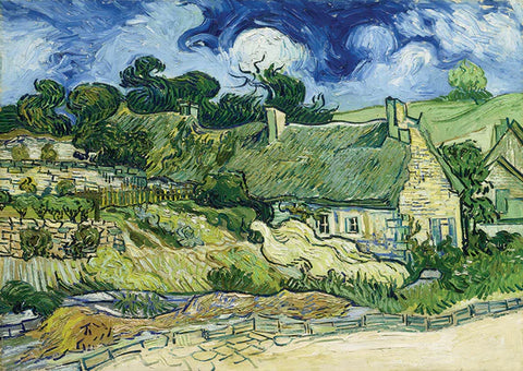 Van Gogh - Chaumières à Cordeville | 1000 mcx