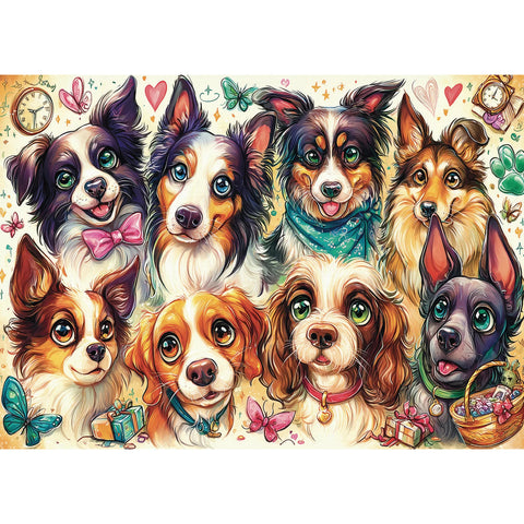 Huit amis canins | 1000 mcx