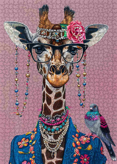 Girafe à la mode | 1000 mcx