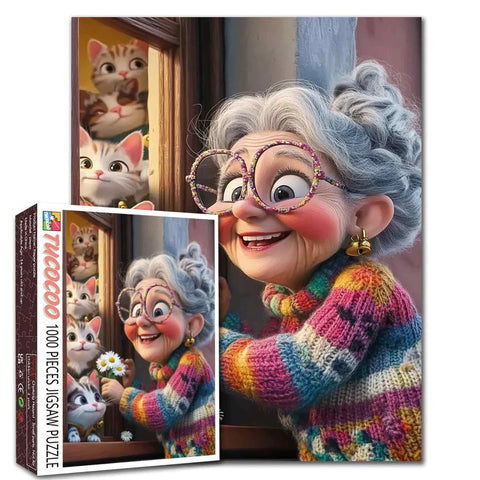 Mami et ses chatons | 1000 mcx