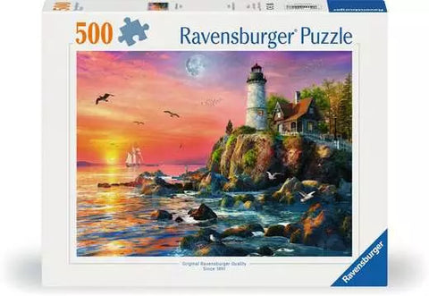 Phare au coucher de soleil | 500 mcx