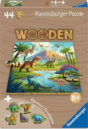 Dinosaures en bois | 44 mcx