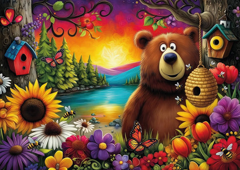 L'ours et les abeilles  | 1000 mcx