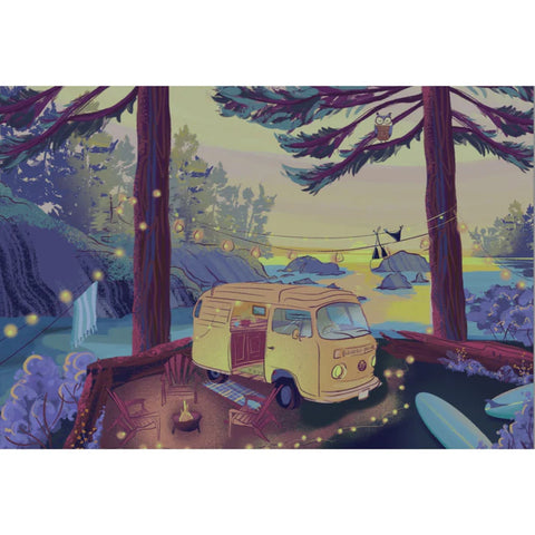 Crépuscule de camping | 1000 mcx