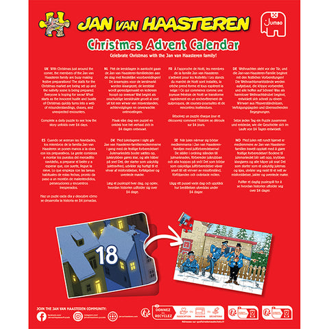 Jan Van Haasteren | Calendrier de l'Avent 2026  24 x 54 mcx