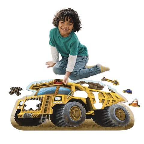 Camion-Benne - Casse-tête de plancher scintillant | 49 XL mcx