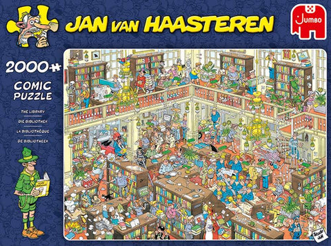 Jan Van Haasteren -La bibliothèque | 2000 mcx